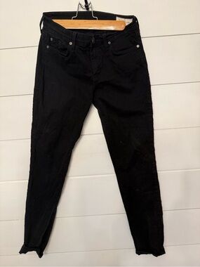 Angry Rabbit Black Skinny Jeans - Mid-Rise Slim